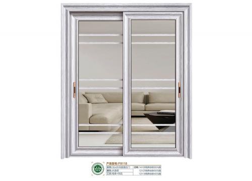 38X85內(nèi)弧推拉門8118