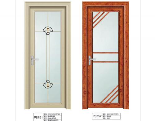 30X75凹口平開門8751