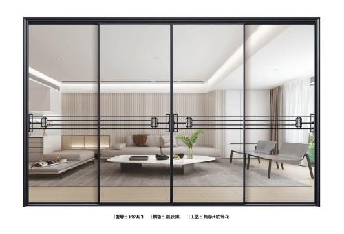 18MM級窄推拉門8993