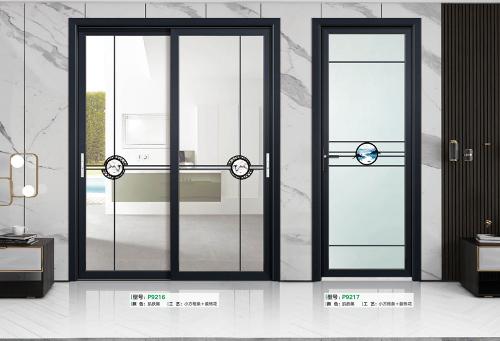55中窄推拉+平開9216